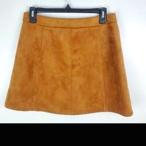 Bb Dakota Camel Skirt Size XS Women's